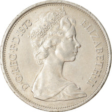 Moeda, Grã-Bretanha, Elizabeth II, 10 New Pence, 1973, AU(55-58)