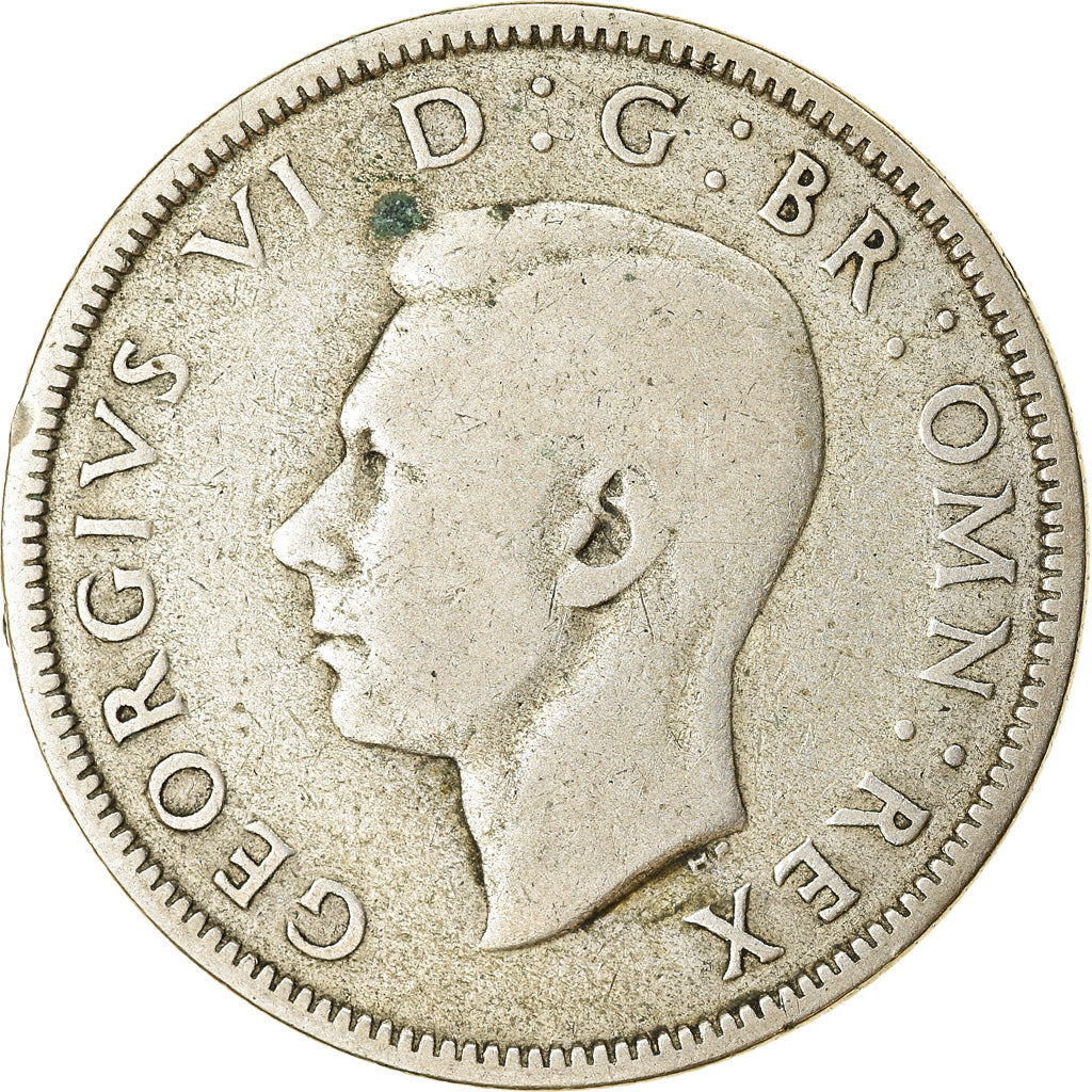 Moneta, Gran Bretagna, George VI, Florin, Two Shillings, 1937, MB, Argento