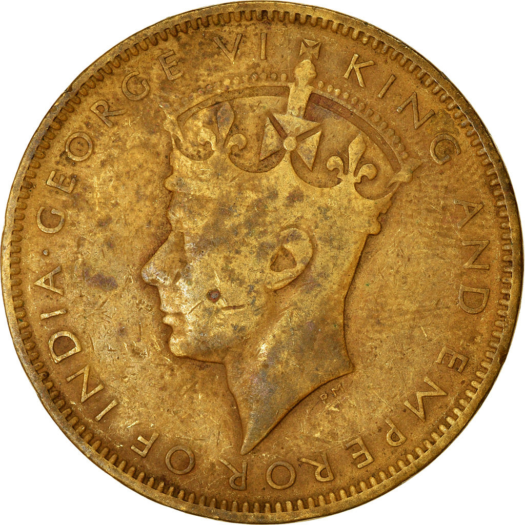 Monnaie, Jamaica, George VI, Penny, 1942, TB+, Nickel-brass, KM:32