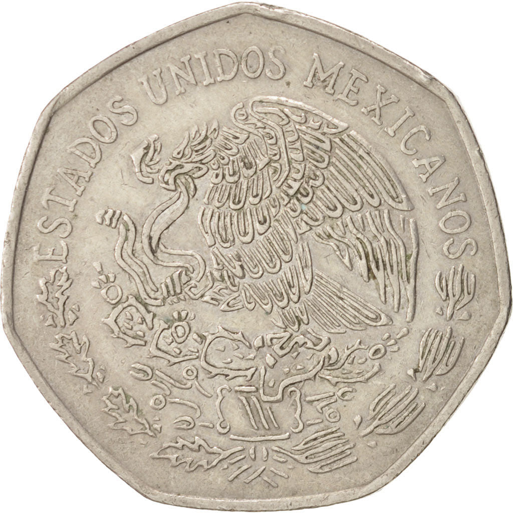 MEXICO, 10 Pesos, 1978, Mexico City, KM #477.2, EF(40-45), Copper-Nickel, 30.5,.