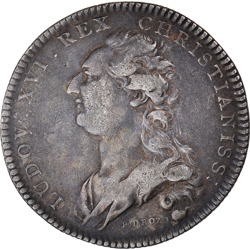 France, Token, Corporations, Boulangers, History, Droz, EF(40-45), Silver