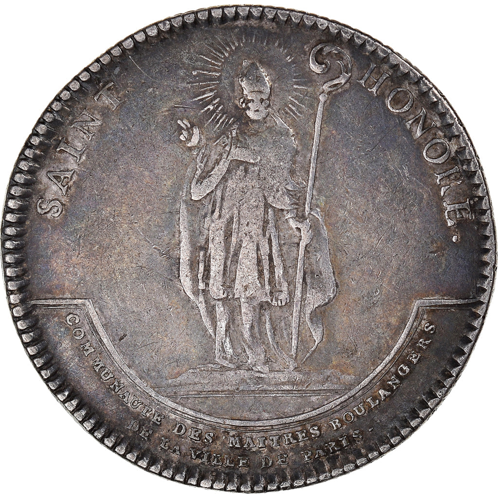 France, Token, Corporations, Boulangers, History, Droz, EF(40-45), Silver