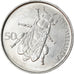 Coin, Slovenia, 50 Stotinov, 1995, MS(63), Aluminum, KM:3