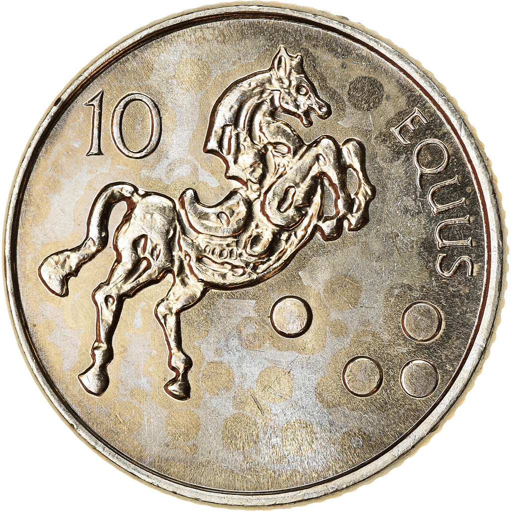 Moneta, Slovenia, 10 Tolarjev, 2004, SPL, Rame-nichel, KM:41