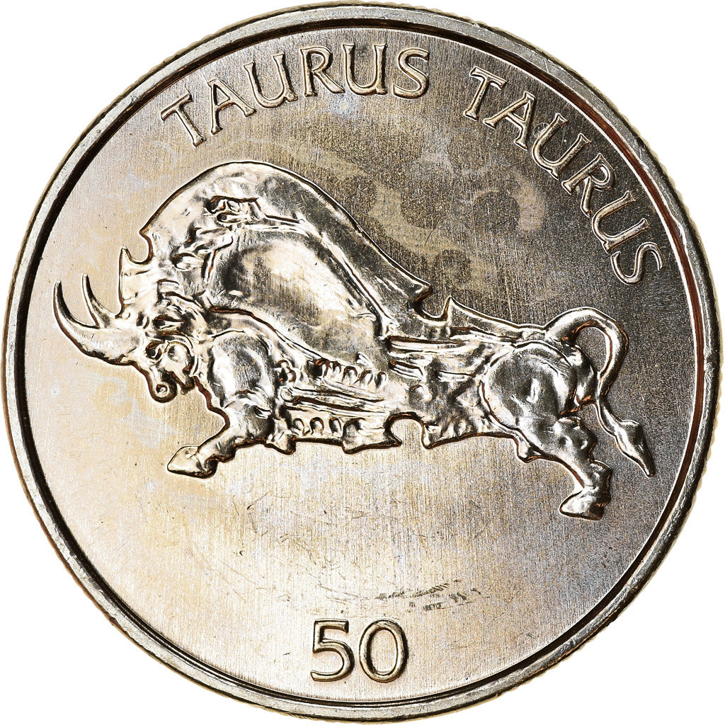 Coin, Slovenia, 50 Tolarjev, 2003, Kremnica, MS(63), Copper-nickel, KM:52