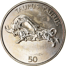 Coin, Slovenia, 50 Tolarjev, 2003, Kremnica, MS(63), Copper-nickel, KM:52