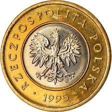 Münze, Polen, 2 Zlote, 1995, Warsaw, UNZ, Bi-Metallic, KM:283