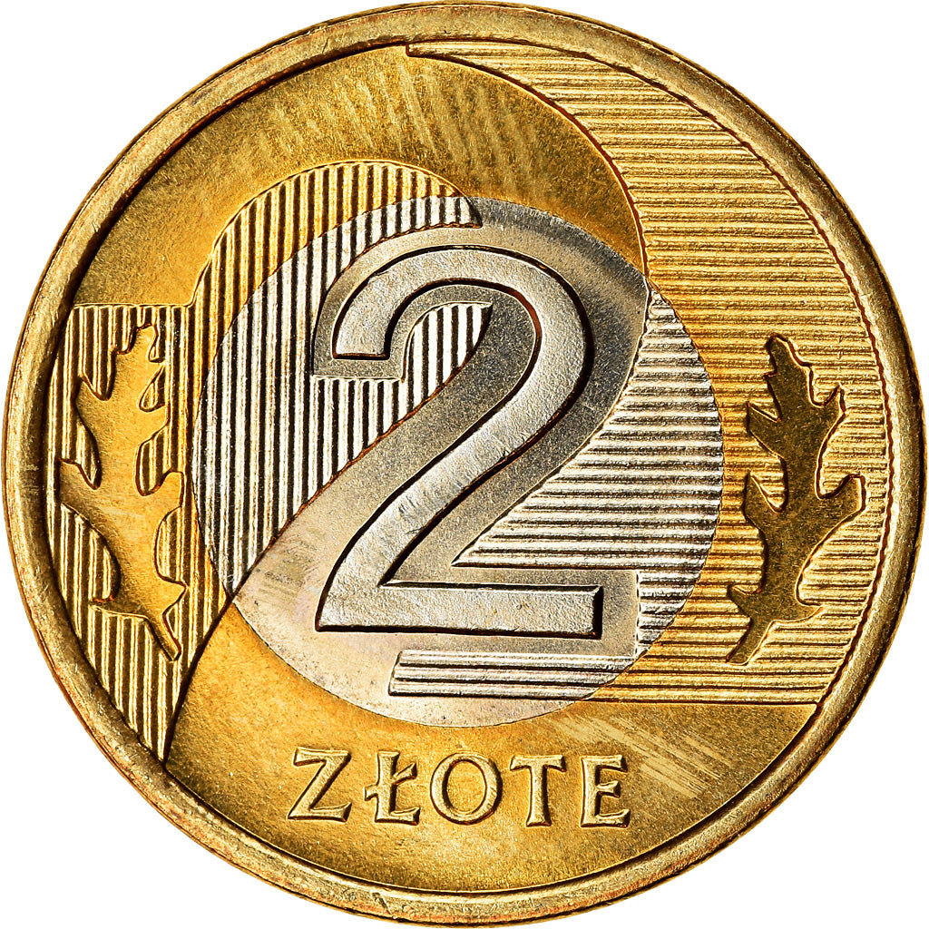 Monnaie, Pologne, 2 Zlote, 1995, Warsaw, SPL, Bi-Metallic, KM:283