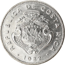 Moneta, Costa Rica, 50 Centimos, 1982, SPL, Acciaio inossidabile, KM:209.1