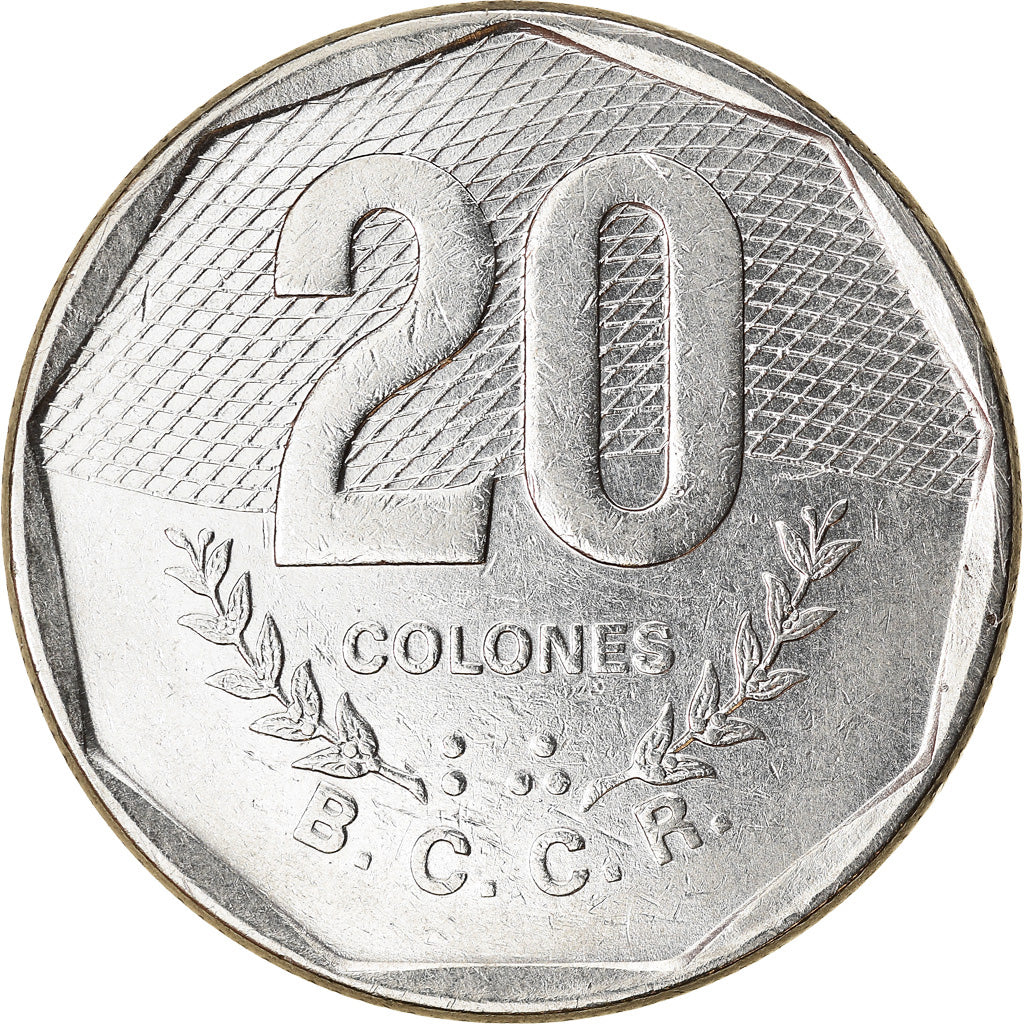 Monnaie, Costa Rica, 20 Colones, 1985, SPL, Stainless Steel, KM:216.2