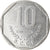 Coin, Costa Rica, 10 Colones, 1992, MS(63), Stainless Steel, KM:215.1