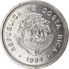 Coin, Costa Rica, Colon, 1994, MS(63), Stainless Steel, KM:210.2