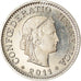 Moneta, Svizzera, 10 Rappen, 2011, Bern, SPL, Rame-nichel, KM:27