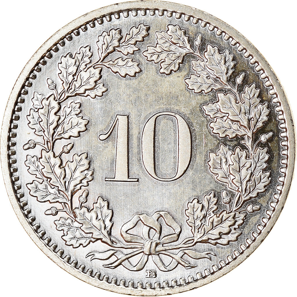 Moneta, Svizzera, 10 Rappen, 2011, Bern, SPL, Rame-nichel, KM:27