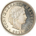 Münze, Schweiz, 20 Rappen, 2011, Bern, UNZ, Copper-nickel, KM:29a