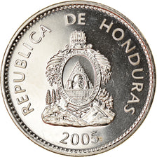 Monnaie, Honduras, 50 Centavos, 2005, SPL, Nickel plated steel, KM:84a.2