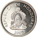 Monnaie, Honduras, 50 Centavos, 2005, SPL, Nickel plated steel, KM:84a.2