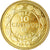 Coin, Honduras, 10 Centavos, 2006, MS(63), Brass, KM:76.4