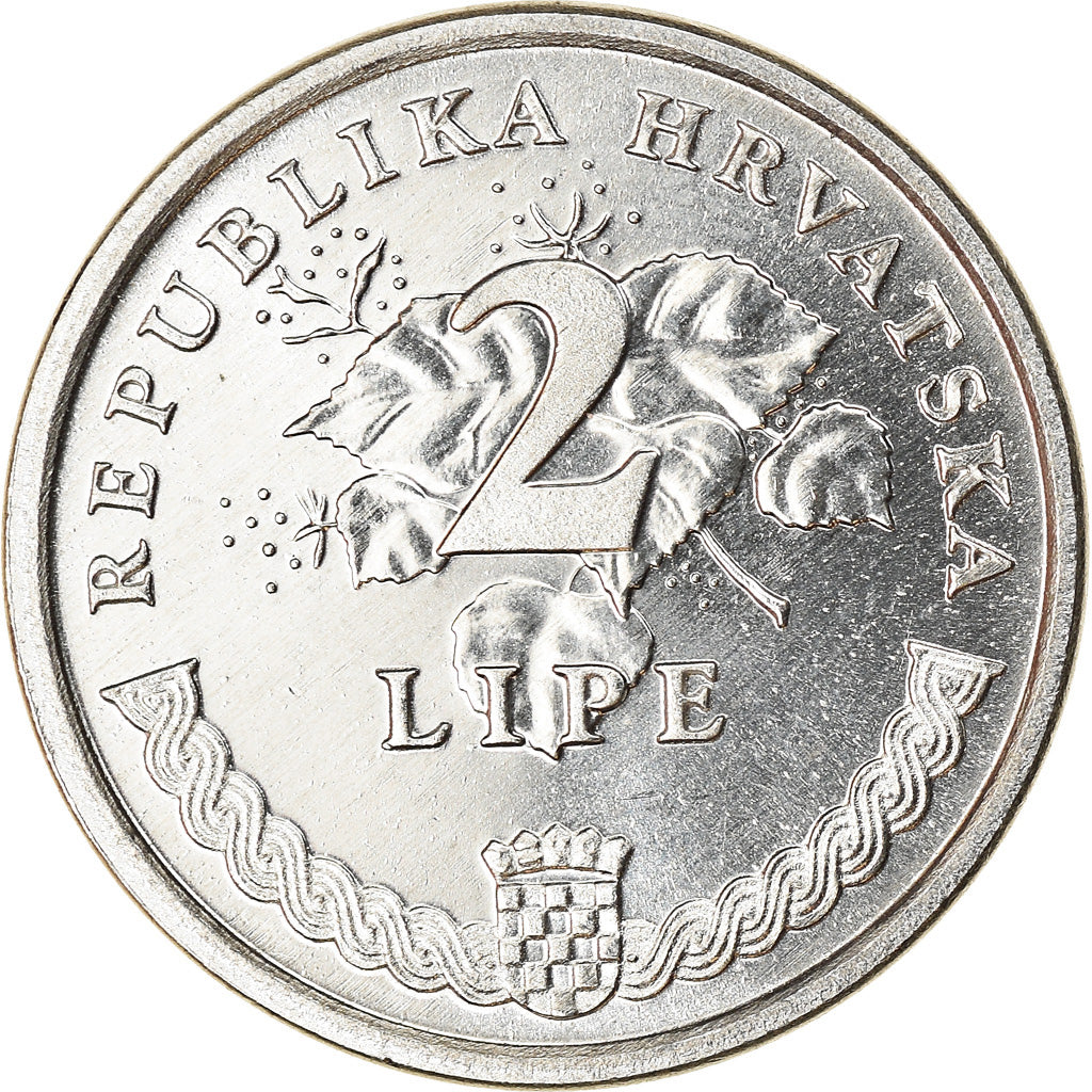 Monnaie, Croatie, 2 Lipe, 1999, SUP, Aluminium, KM:4