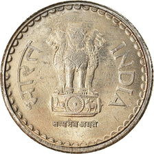 Coin, INDIA-REPUBLIC, 5 Rupees, 2003, AU(55-58), Copper-nickel, KM:154.4