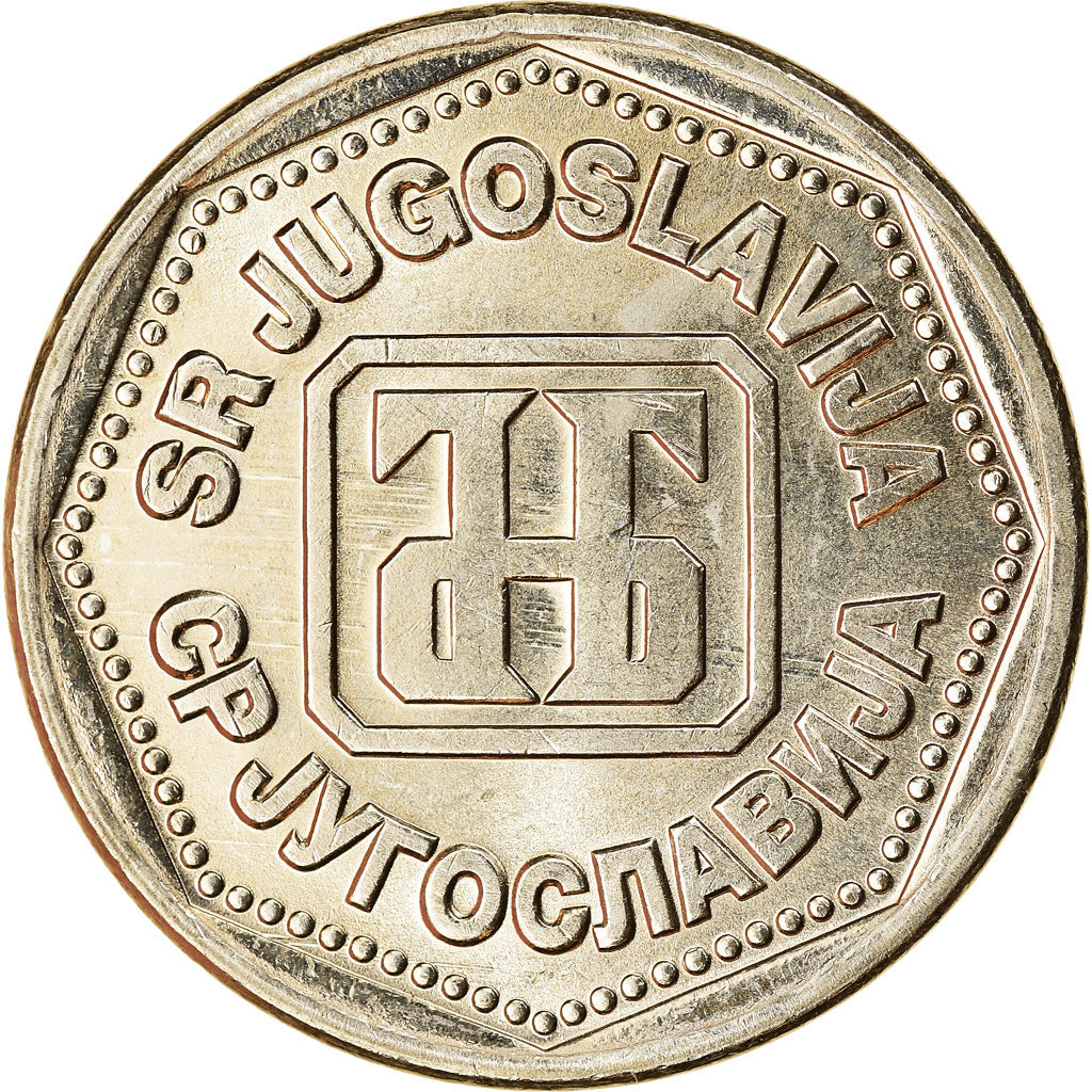 Monnaie, Yougoslavie, 10 Dinara, 1993, SPL, Copper-Nickel-Zinc, KM:157