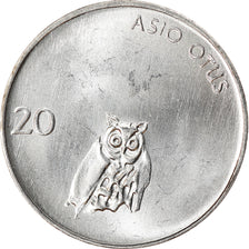 Coin, Slovenia, 20 Stotinov, 1993, MS(63), Aluminum, KM:8