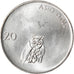 Coin, Slovenia, 20 Stotinov, 1993, MS(63), Aluminum, KM:8