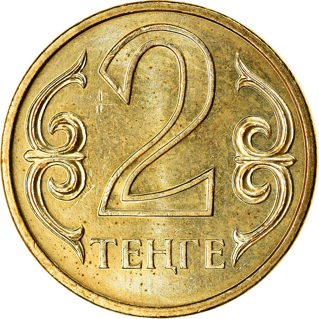 Munten, Kazachstan, 2 Tenge, 2006, Kazakhstan Mint, UNC-, Nickel-brass, KM:64