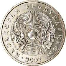 Moneta, Kazakistan, 50 Tenge, 2007, Kazakhstan Mint, SPL, Rame-nichel