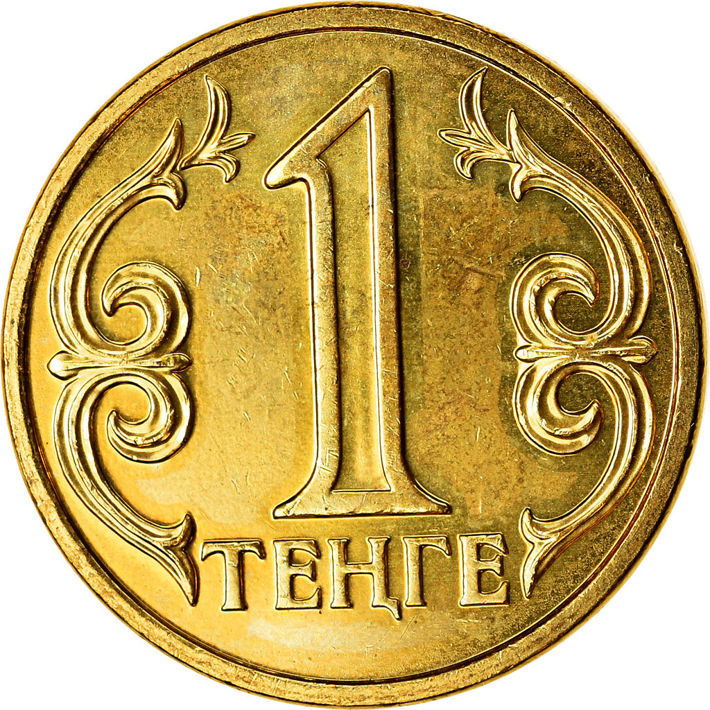 Münze, Kasachstan, Tenge, 2014, Kazakhstan Mint, UNZ, Nickel-brass