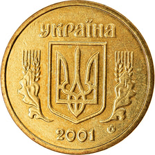 Monnaie, Ukraine, Hryvnia, 2001, Kyiv, TTB, Aluminum-Bronze, KM:8b