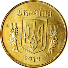 Monnaie, Ukraine, 10 Kopiyok, 2014, Kyiv, SUP, Aluminum-Bronze