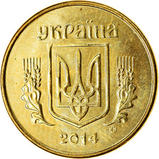 Monnaie, Ukraine, 10 Kopiyok, 2014, Kyiv, SUP, Aluminum-Bronze