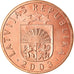 Munten, Letland, Lats, 2003, Vantaa, PR, Copper-nickel, KM:58
