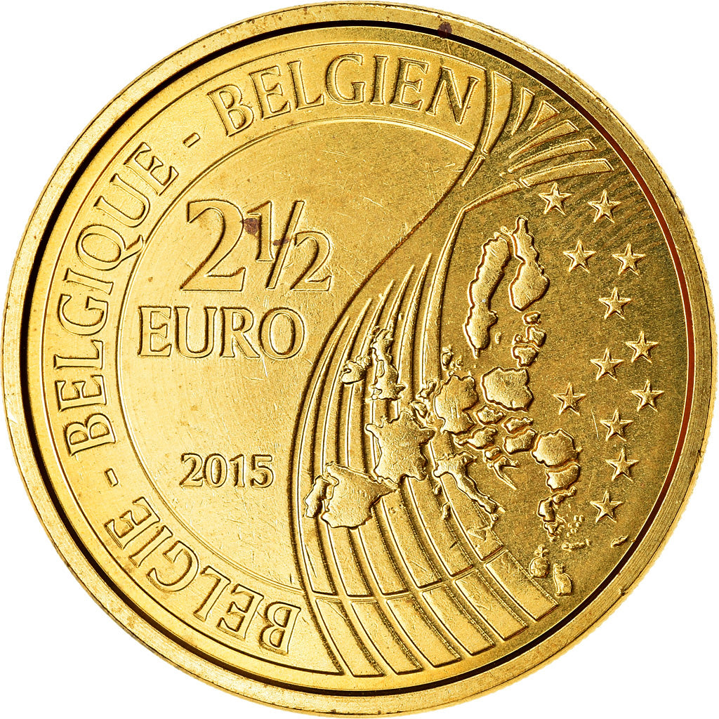 Belgio, 2-1/2 Euro, 200 ans de la bataille de Waterloo, 2015, SPL, Ottone