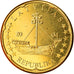Latvia, 20 Euro Cent, 2004, unofficial private coin, MS(63), Brass