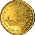 Latvia, 50 Euro Cent, 2004, unofficial private coin, MS(63), Brass