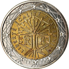 Francia, 2 Euro, 1999, FDC, Bi-metallico, KM:1289