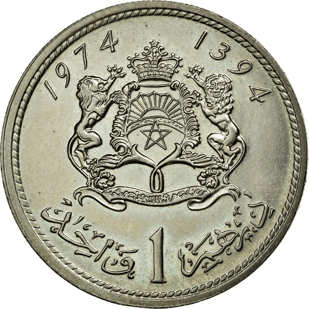 Coin, Sierra Leone, Dollar, 1974, AU(50-53), Copper-nickel, KM:133