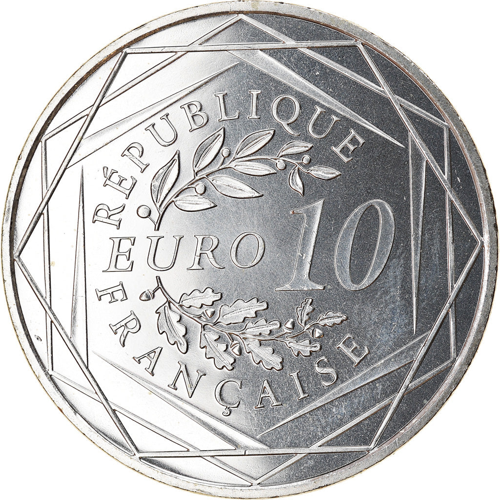Frankreich, 10 Euro, 2012, UNZ, Silber, KM:2073