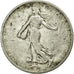 Coin, France, Semeuse, Franc, 1908, VF(20-25), Silver, KM:844.1, Gadoury:467