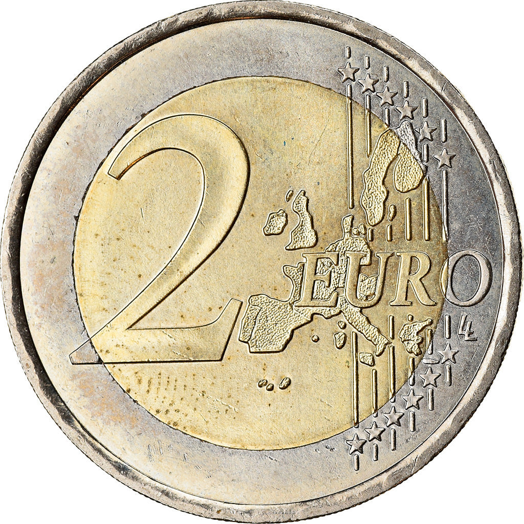 Monaco, 2 Euro, 2003, UNZ, Bi-Metallic, KM:174