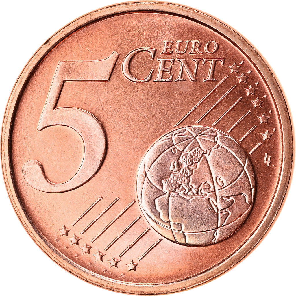 San Marino, 5 Euro Cent, 2002, FDC, Copper Plated Steel, KM:442