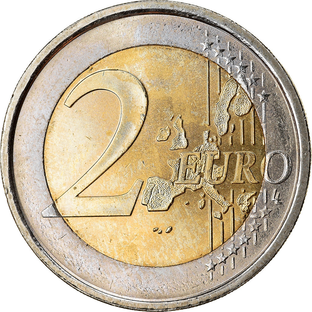 San Marino, 2 Euro, 2002, STGL, Bi-Metallic, KM:447