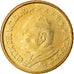 Vatikanstadt, 50 Euro Cent, 2003, STGL, Messing, KM:346