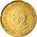 PAŃSTWO WATYKAŃSKIE, 20 Euro Cent, 2003, Rome, MS(65-70), Mosiądz, KM:345