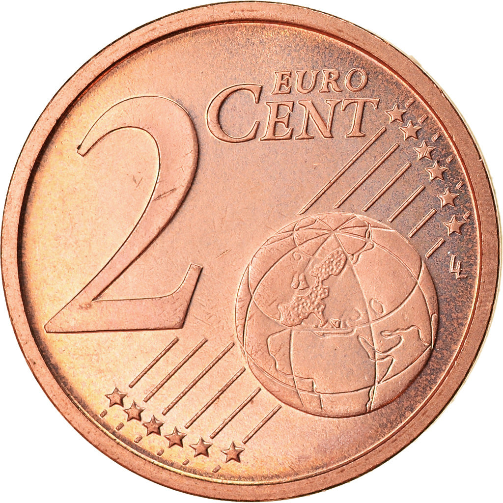 Vatikanstadt, 2 Euro Cent, 2003, STGL, Copper Plated Steel, KM:342
