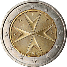 Malte, 2 Euro, 2008, FDC, Bi-Metallic, KM:132