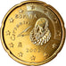 Spanje, 20 Euro Cent, 2002, FDC, Tin, KM:1044