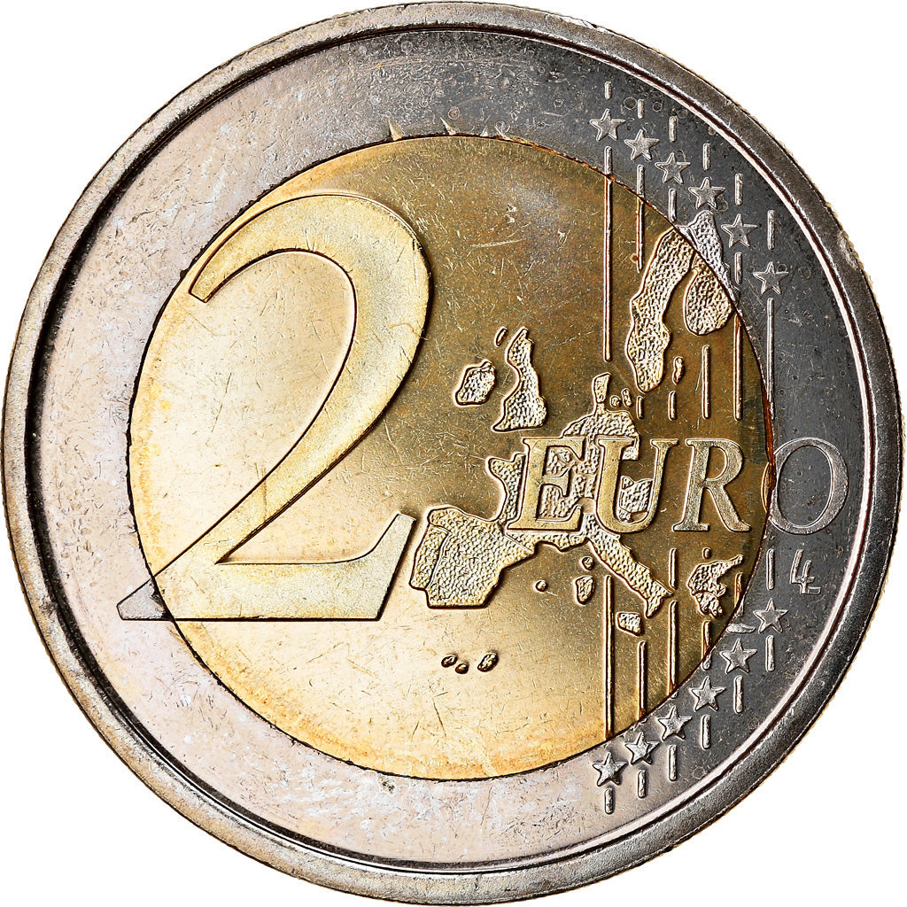 Spagna, 2 Euro, 2002, FDC, Bi-metallico, KM:1047